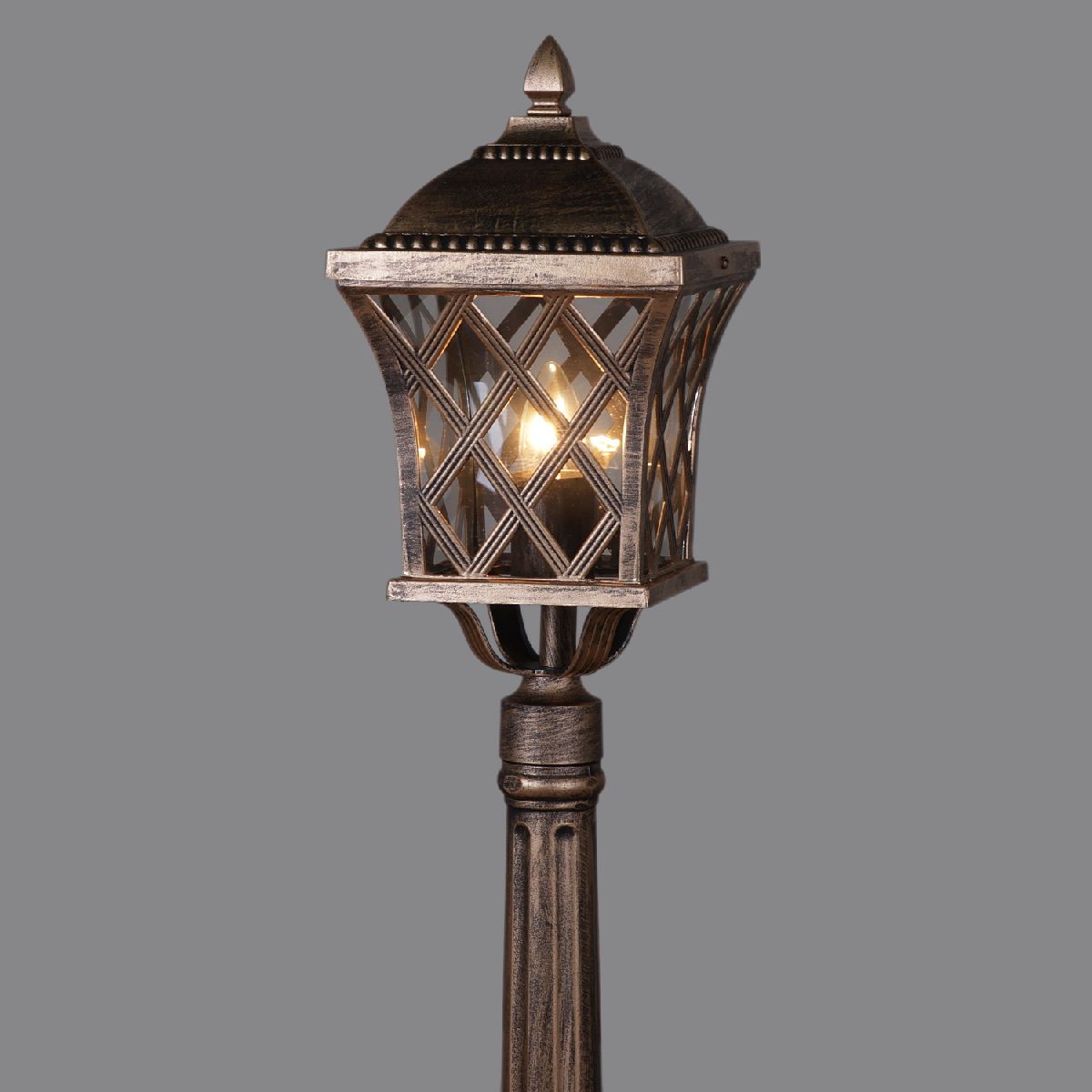 ландшафтный светильник reluce 09017-0.7-001sl 0.8m bkg