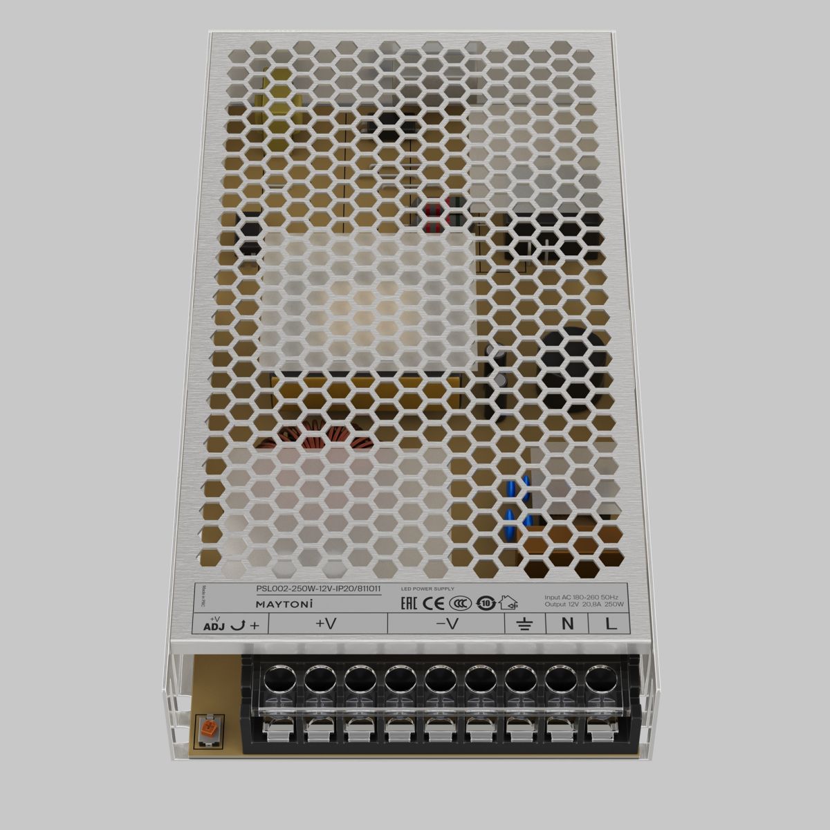 блок питания maytoni led strip psl002 12в 250вт ip20 811011
