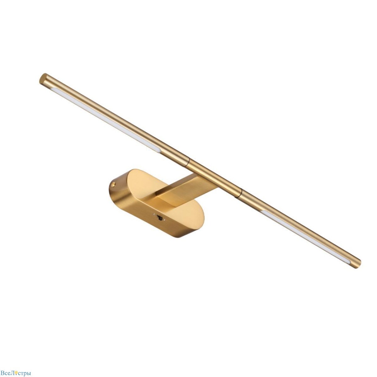подсветка для картин odeon light hightech aledo 6635/7wl
