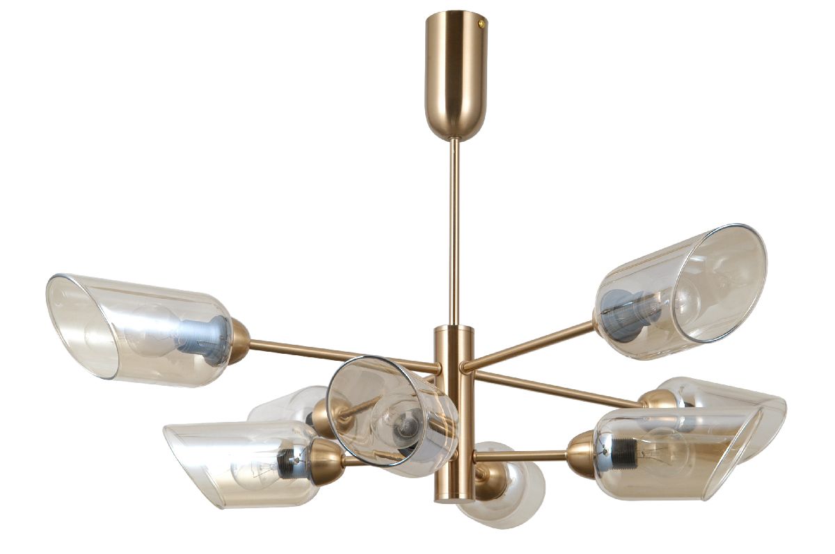 люстра на штанге moderli avery v10807-8p