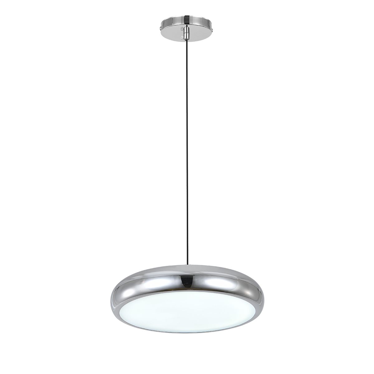 подвесной светильник escada iris 10304/1led black/chrome