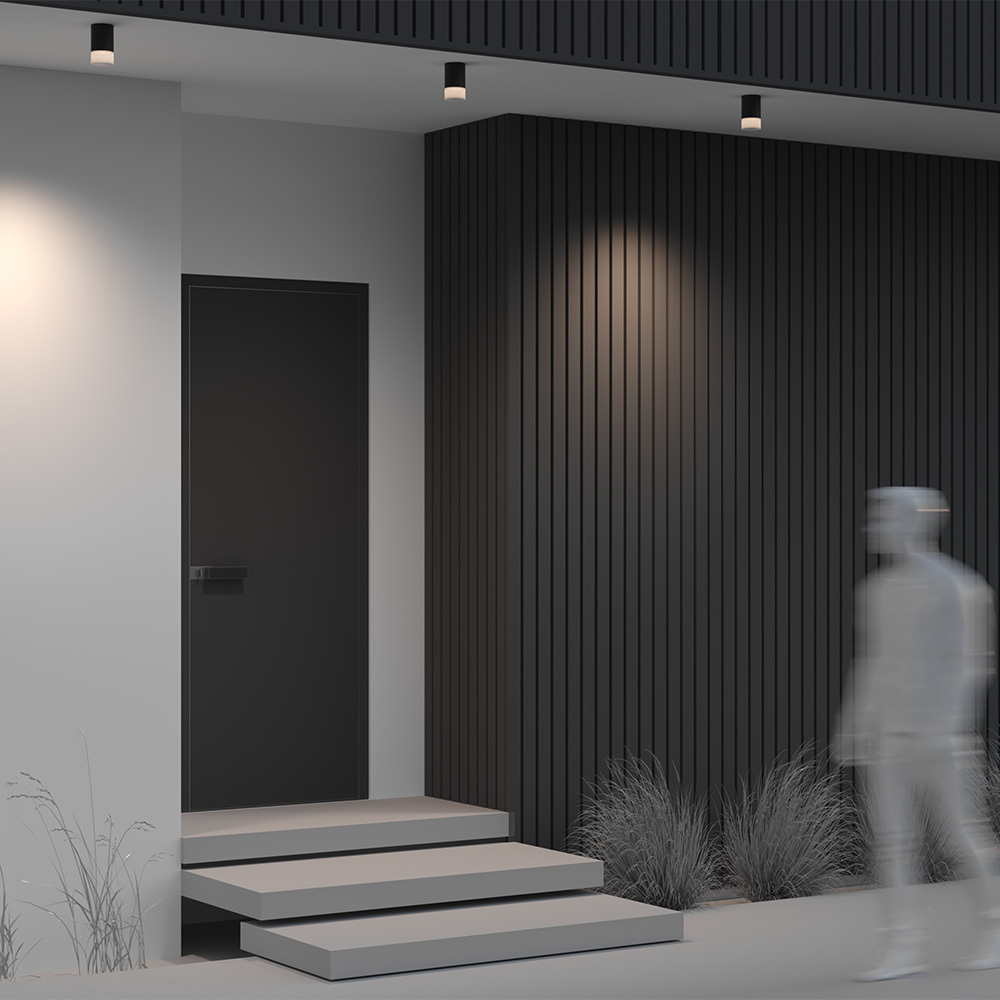 уличный потолочный светильник maytoni ember o499cl-l10b3k