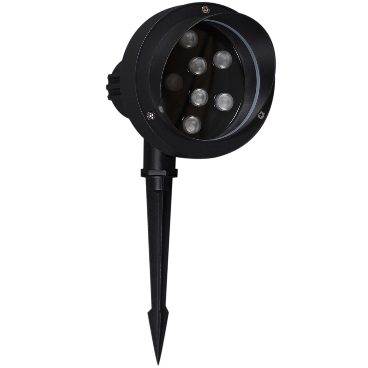 грунтовый светильник reluce 09401-0.7-001u led12w bk+ww