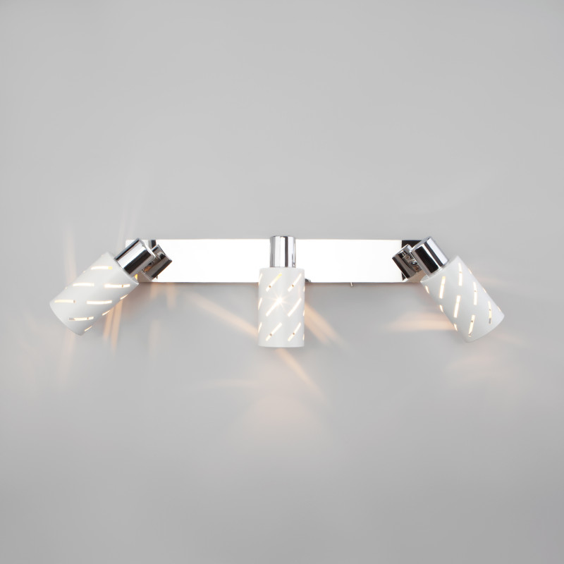 бра eurosvet 20090/3 белый/хром