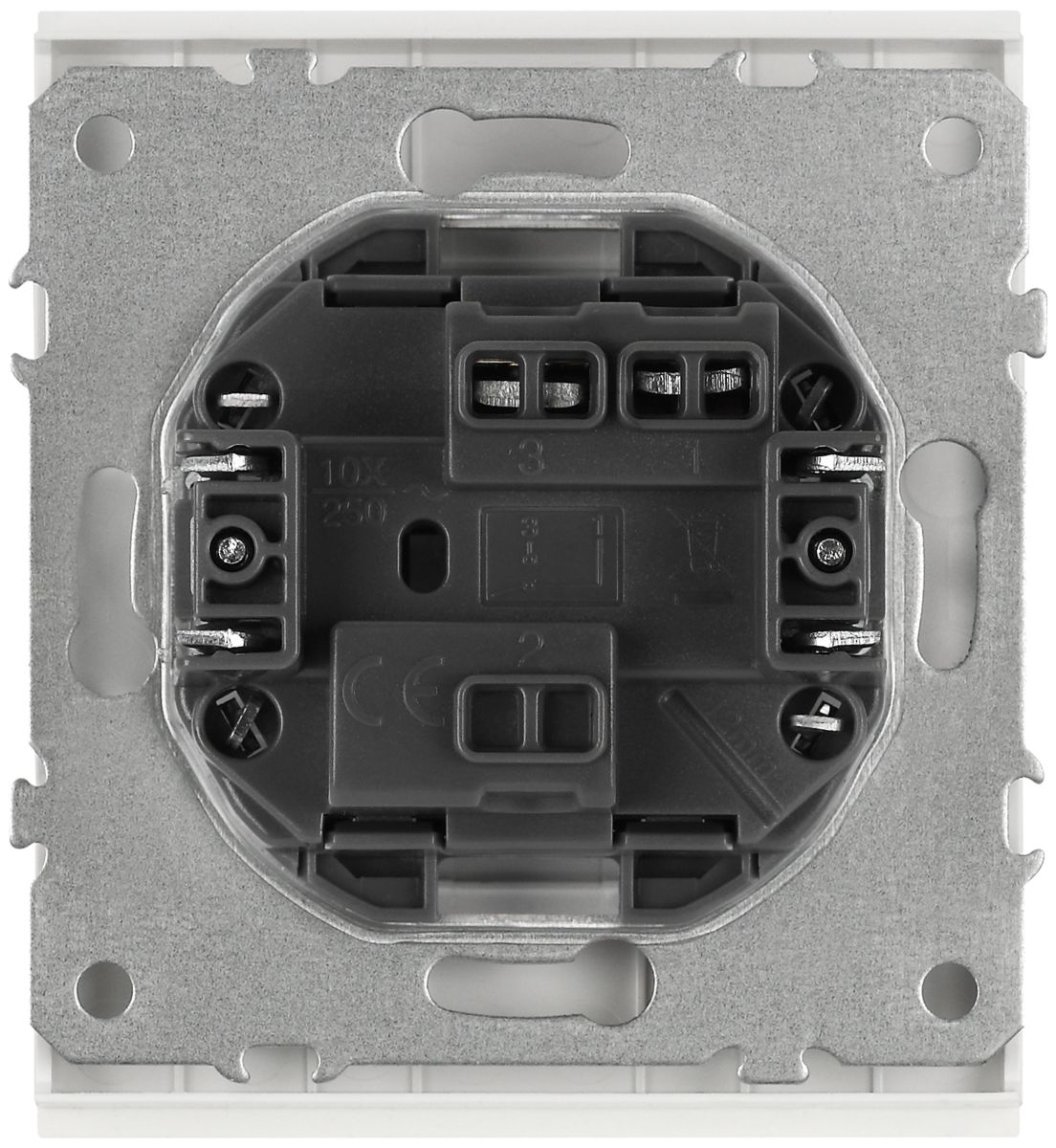 выключатель эра arktik 16-1101-01 10ах-250в белый б0070314