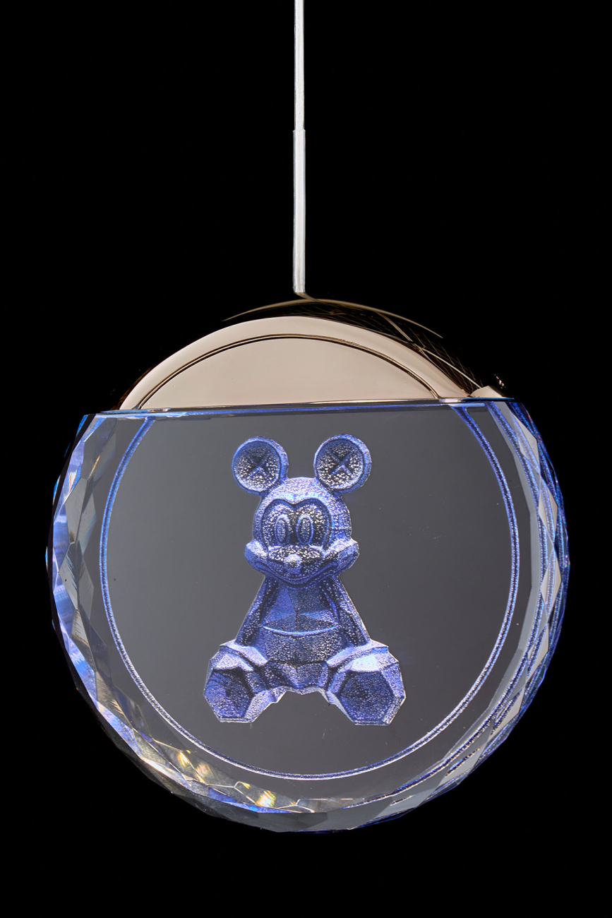 подвесной светильник mickey le7714/1bl black chrome