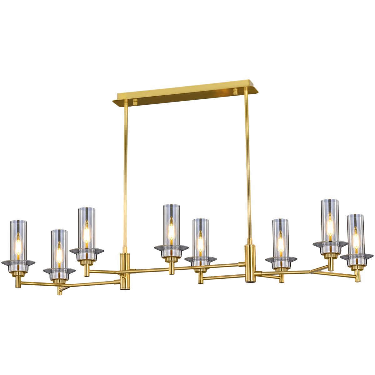 люстра на штанге illumico il5216-8rls-24 highball