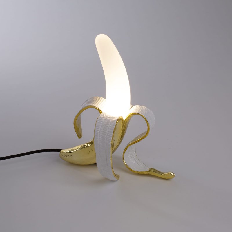 настольная лампа louie banana lamp seletti