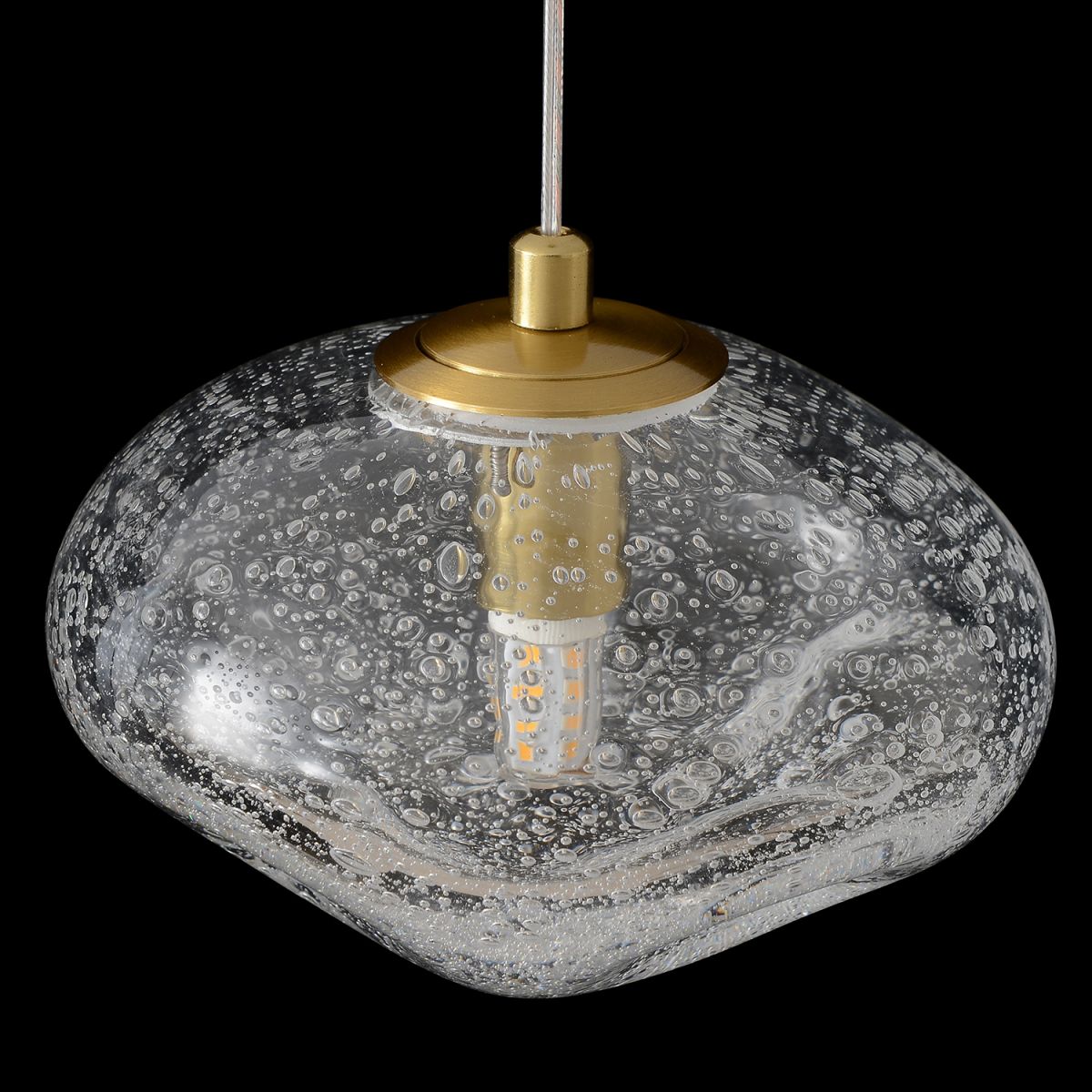 подвесной светильник crystal lux formless sp1 transparent