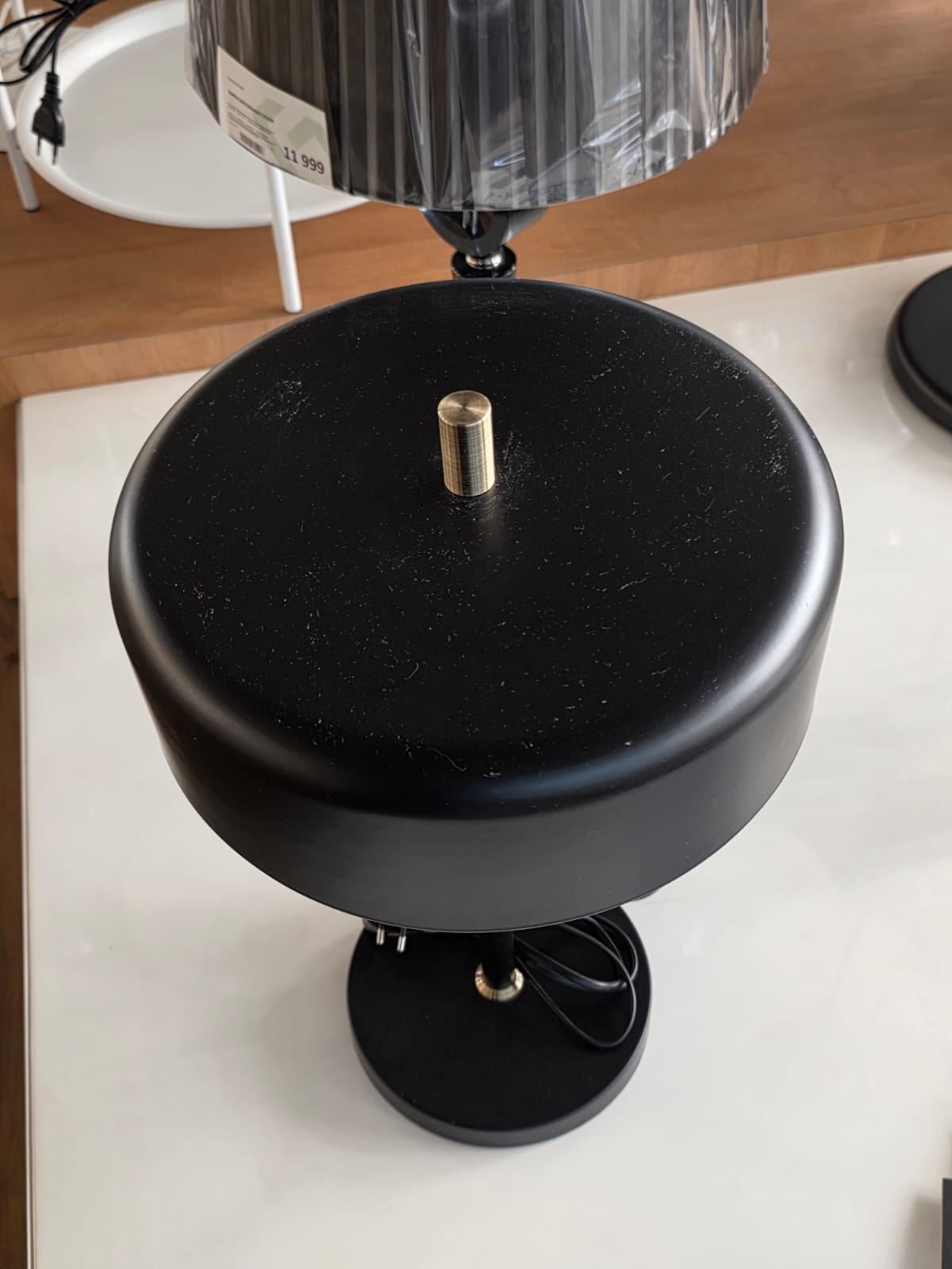 настольная лампа arte lamp skat a7052lt-2bk