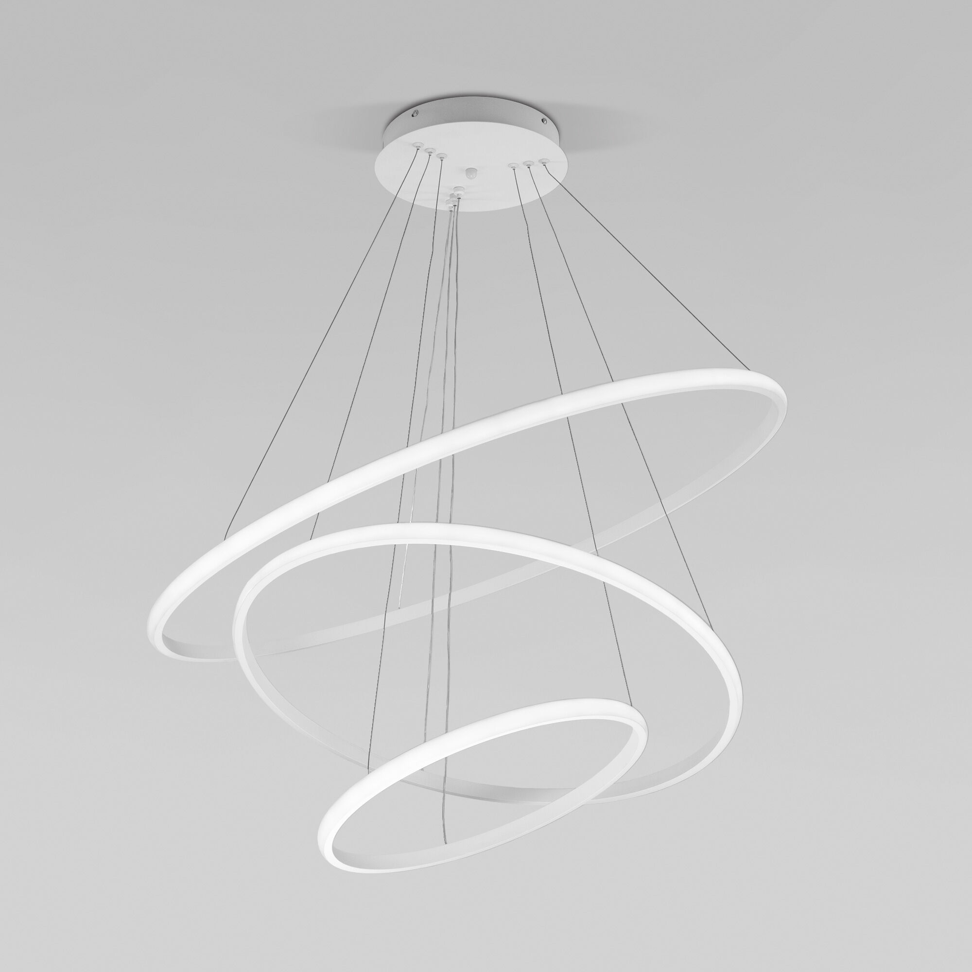 подвесная люстра eurosvet collars 90264/3 белый