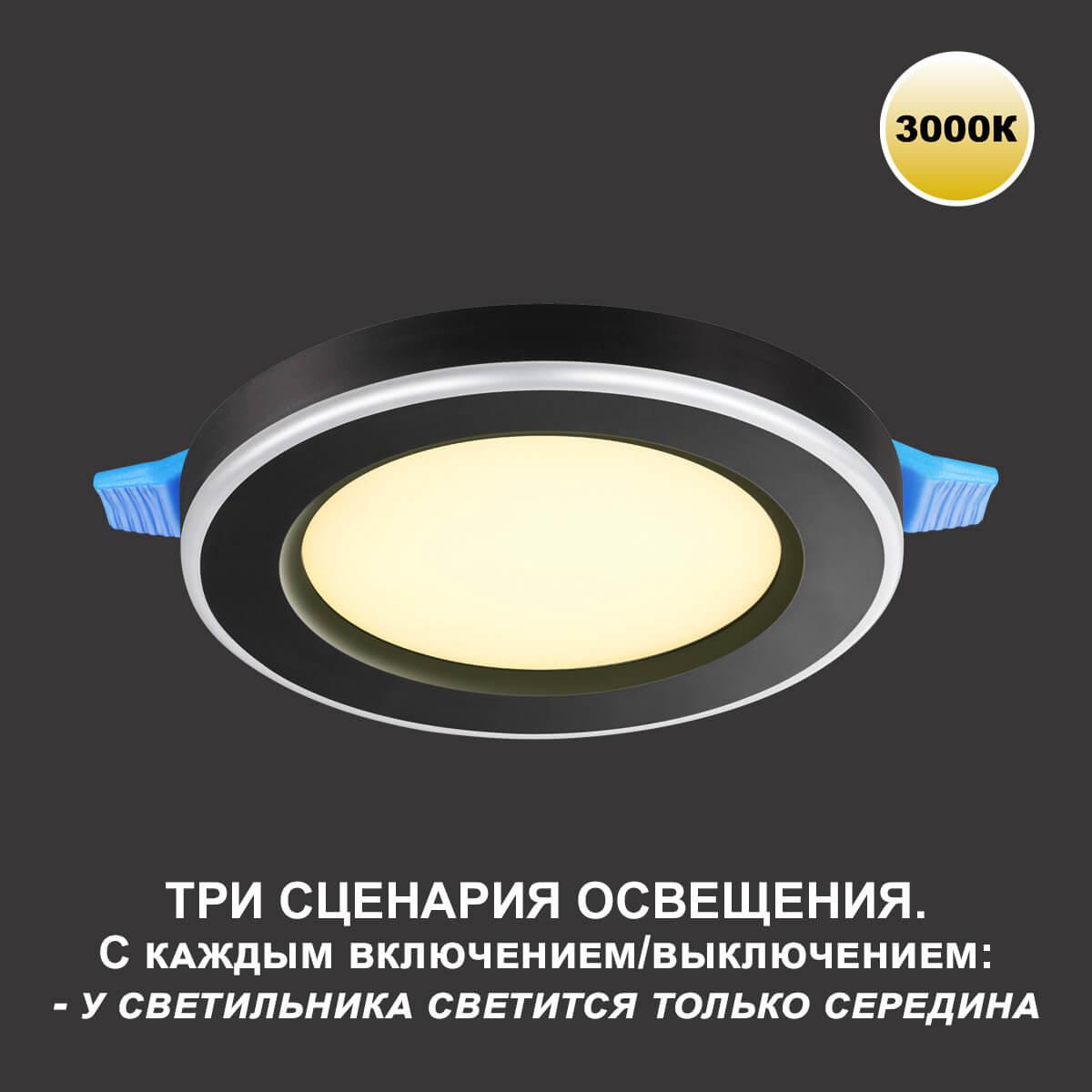встраиваемый светильник novotech spot nt23 359023
