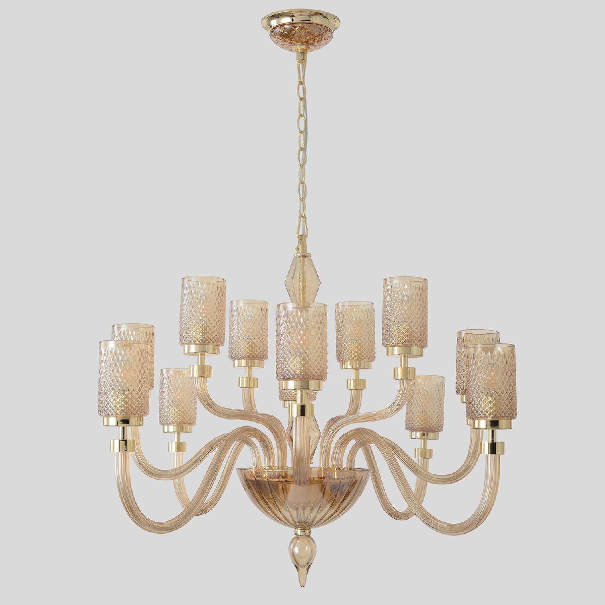 подвесная люстра crystal lux silvestro sp12 amber