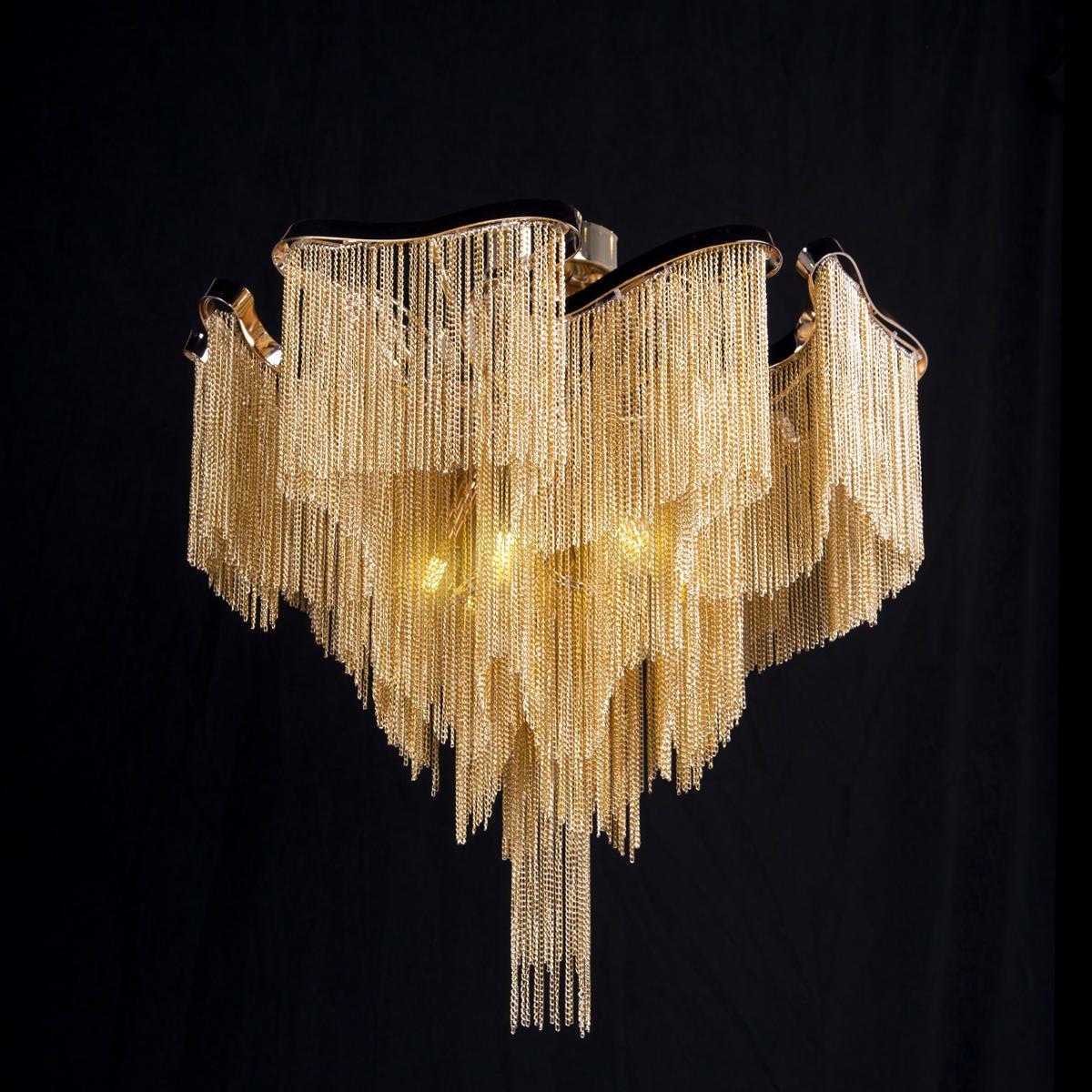 потолочная люстра loft it stream 10208/600c gold