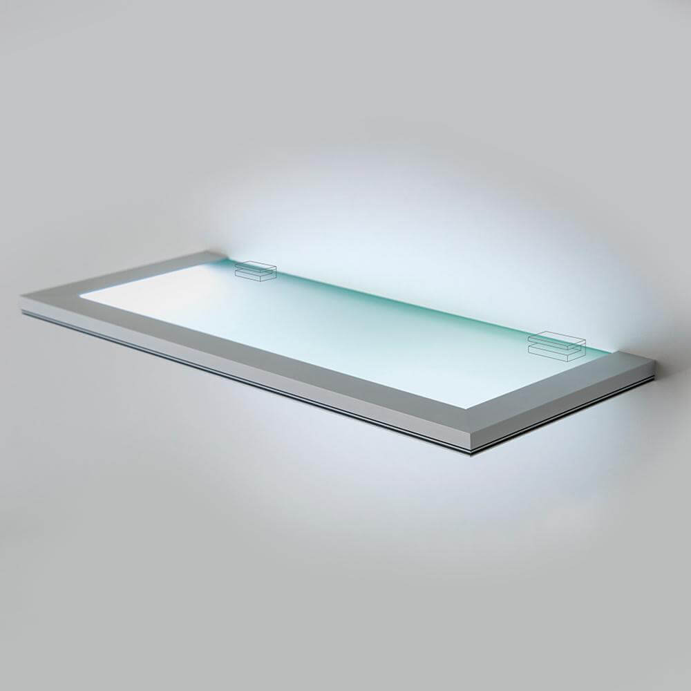 профиль arlight klus-glass-810-2000 anod 019191