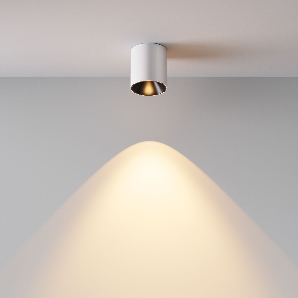 накладной светильник maytoni alfa led c064cl-5w2.7k-rd-wb