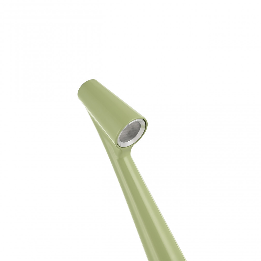 настольная лампа arte milano 128101/h350/3-6k/3w green