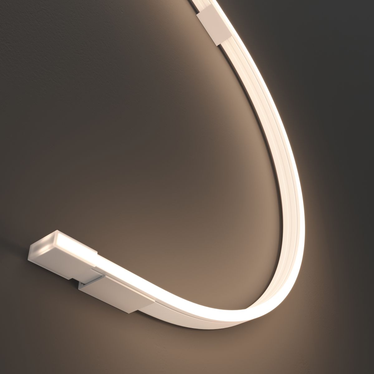 гибкий неон maytoni led strip 24в 9,6вт/м 3000k 5м ip67 432037