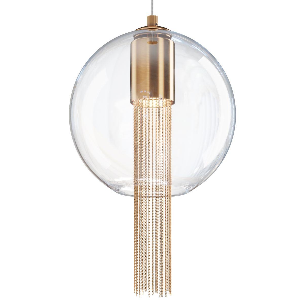 подвесной светильник maytoni flusso p095pl-01bz1