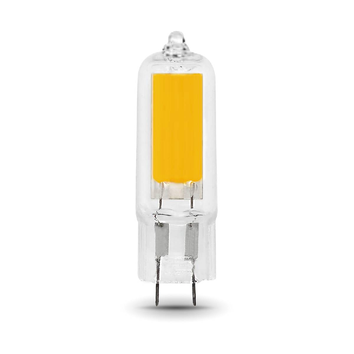 лампа светодиодная gauss g4 4.5w 3000k прозрачная 107807104