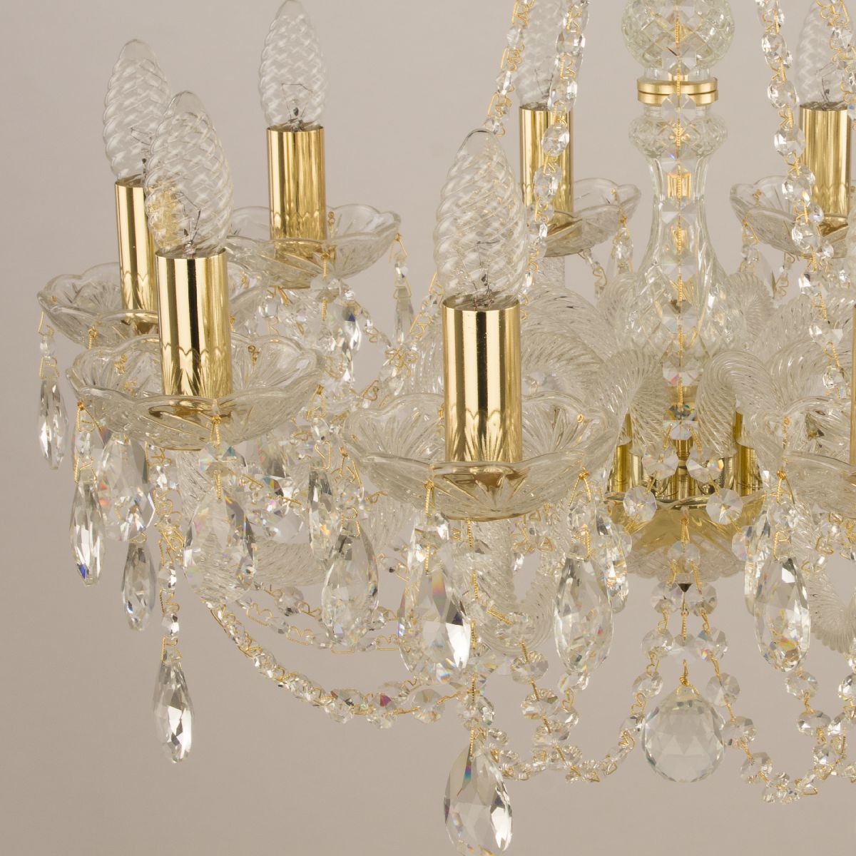 подвесная люстра bohemia ivele crystal 101/10/195 g