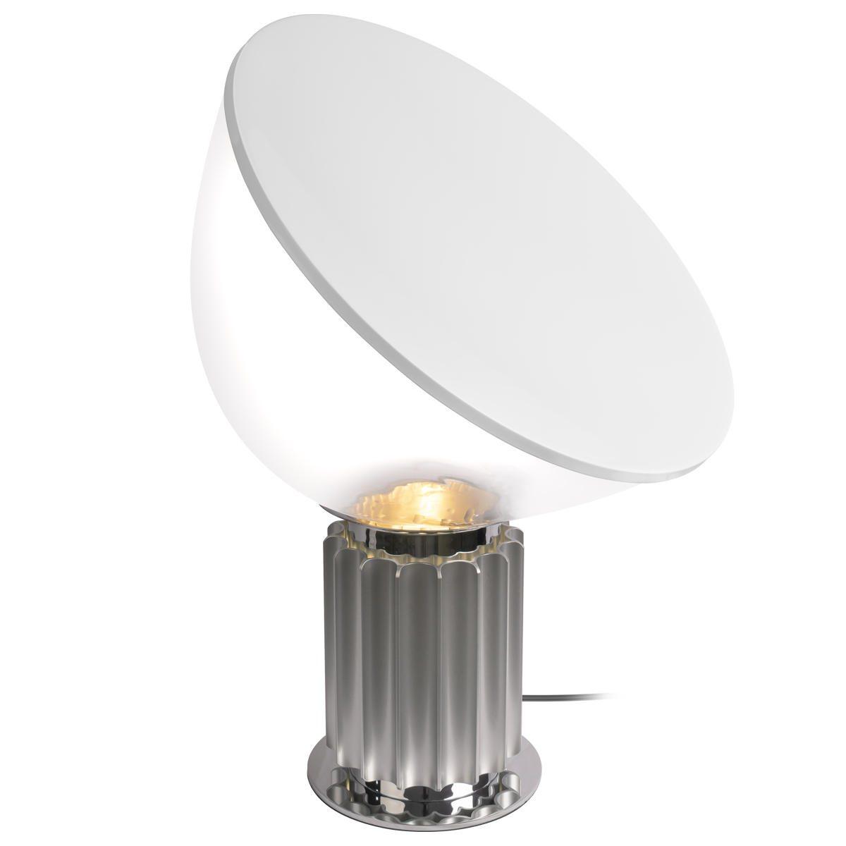 настольная лампа loft it taccia 10294/m silver