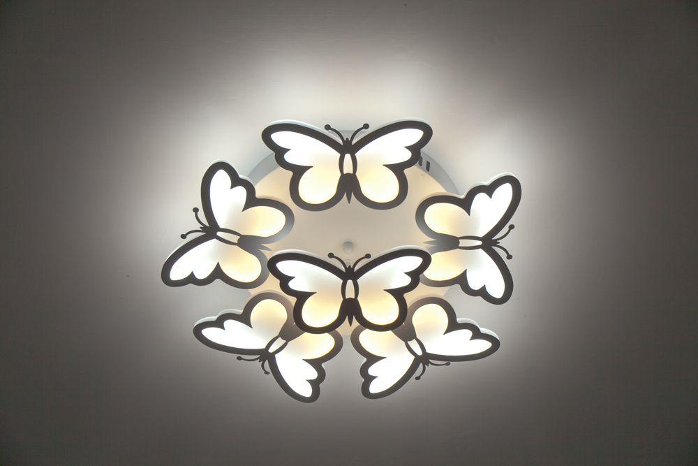 потолочная светодиодная люстра escada butterfly 10205/5led