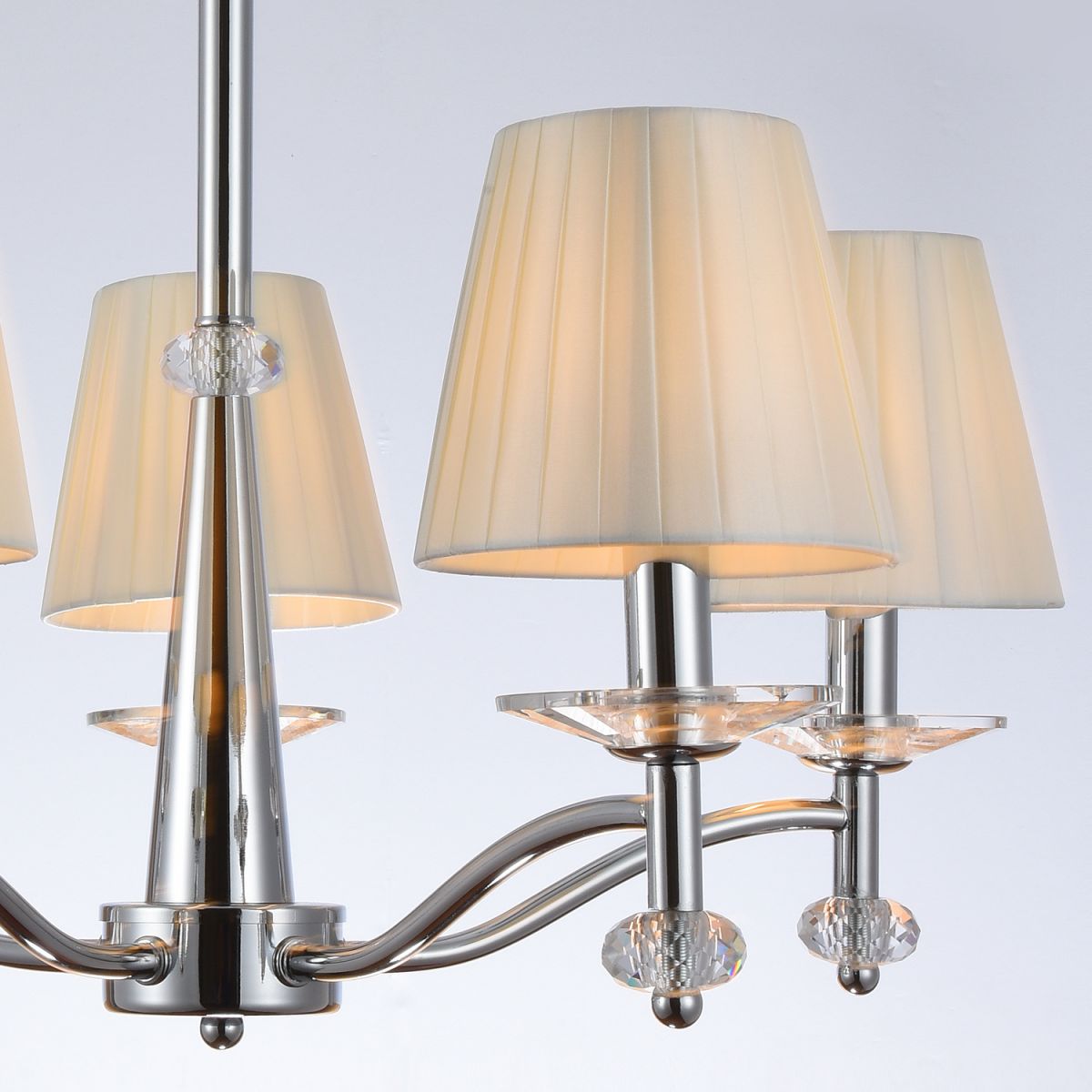 подвесная люстра illumico il1151-5ppa-29 cr romei