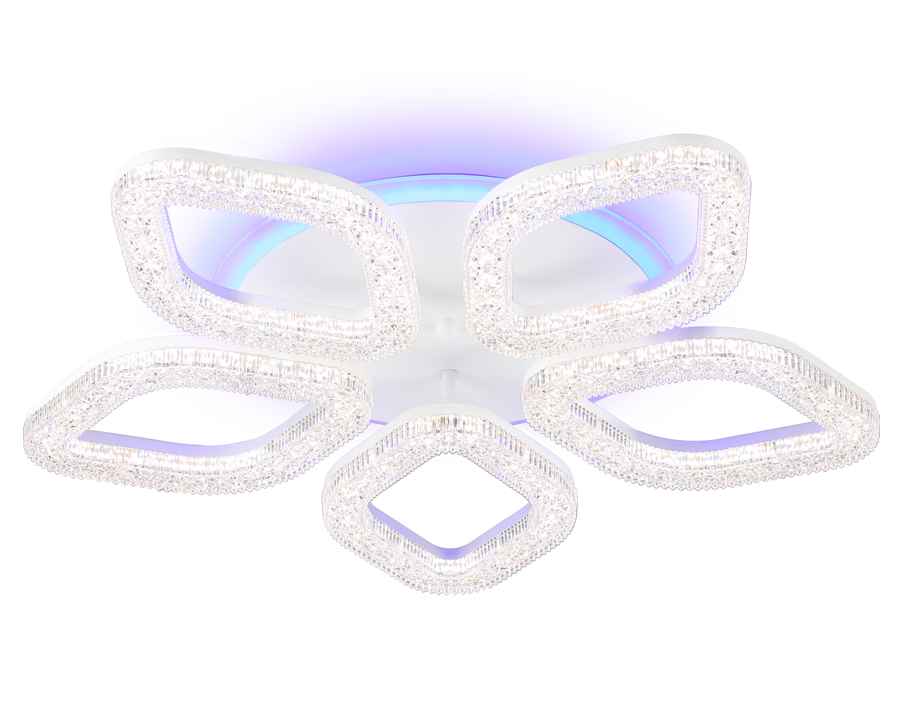 потолочная люстра ambrella light acrylica fa3925