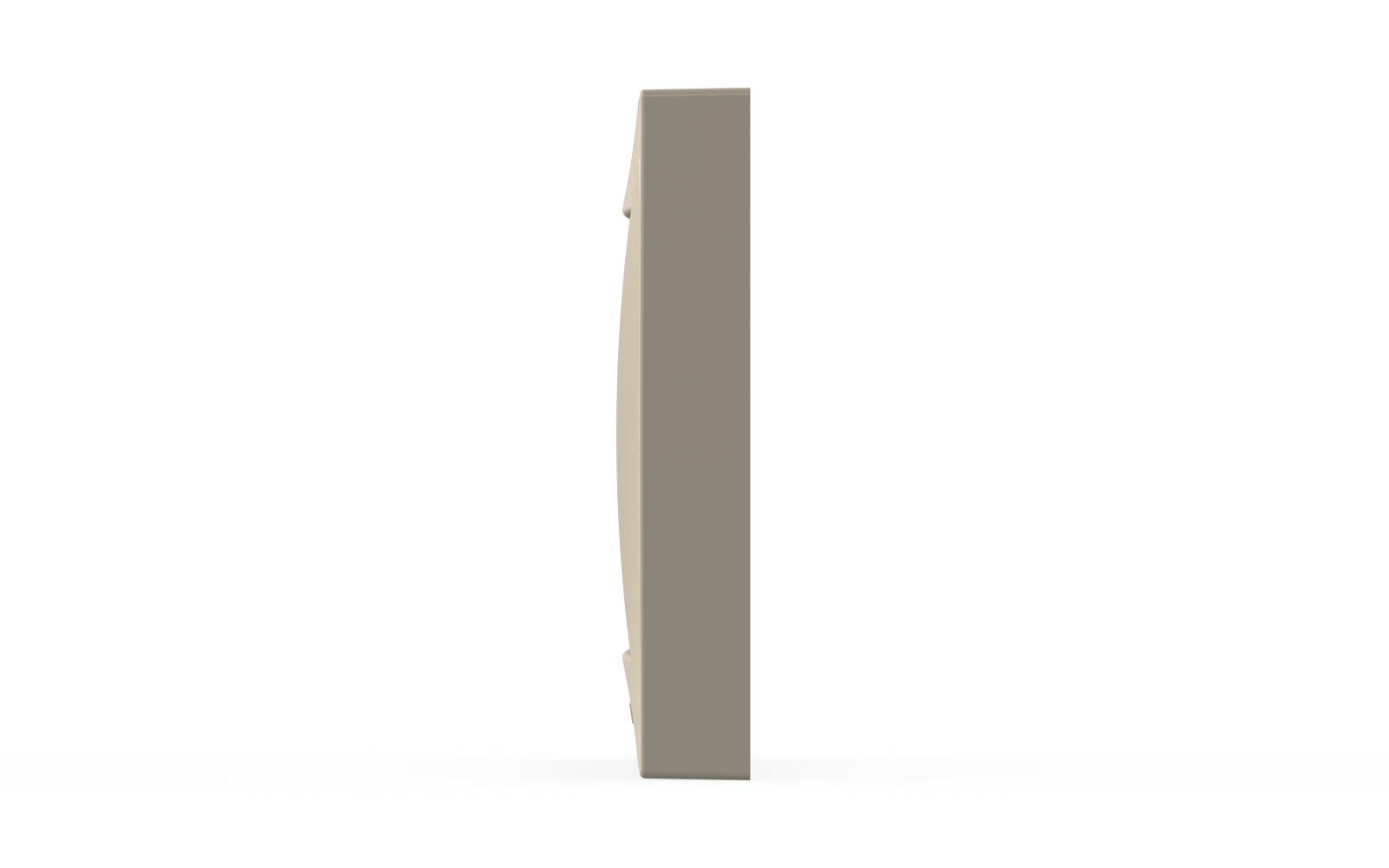 рамка для двухместной розетки без заземления elbi vega 510-010300-908