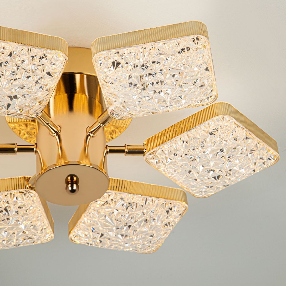 потолочная люстра led4u l8452-6