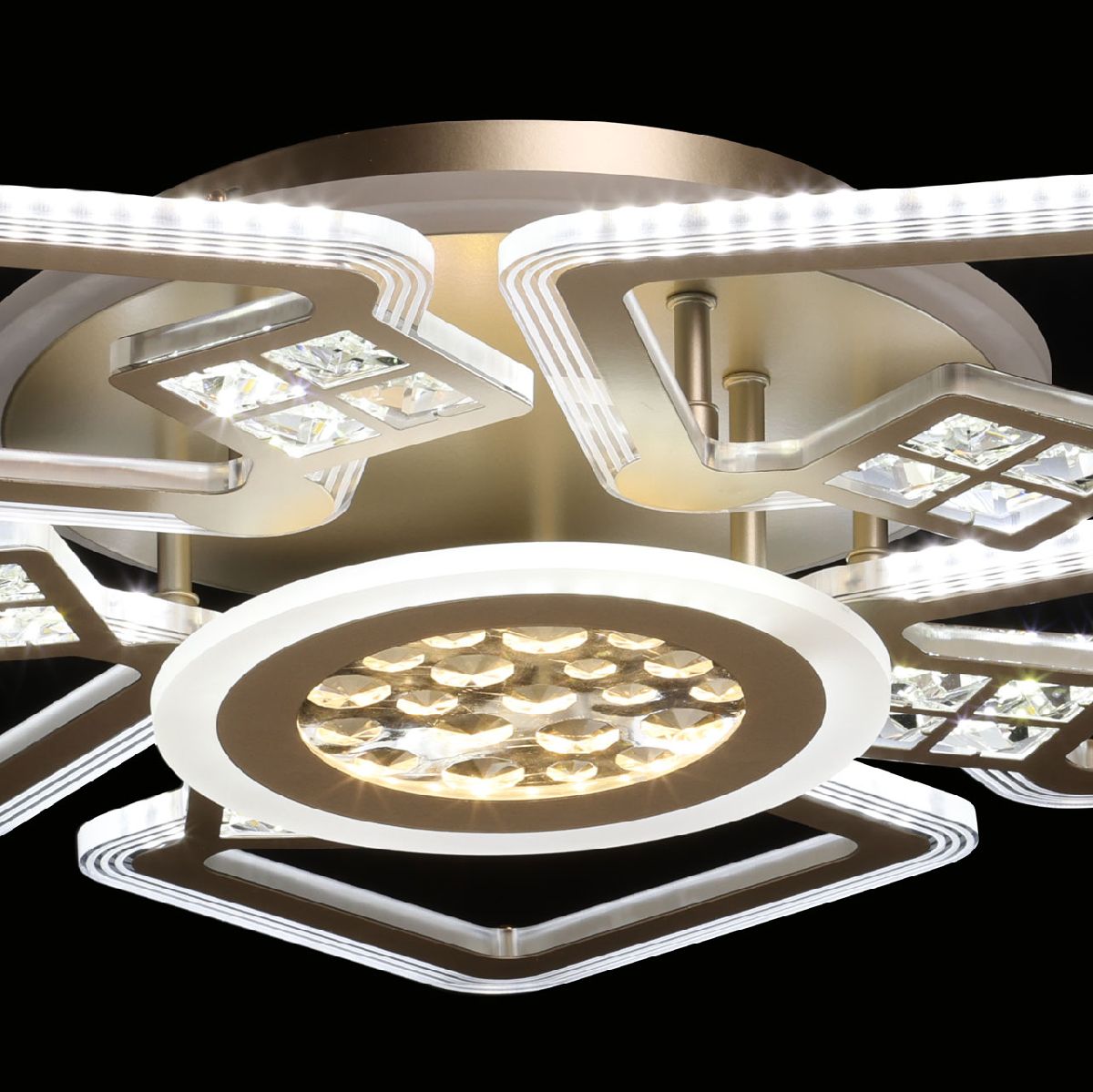 потолочная люстра de markt мадлен 424016107