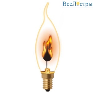 IL-N-CW35-3/RED-FLAME/E14/CL