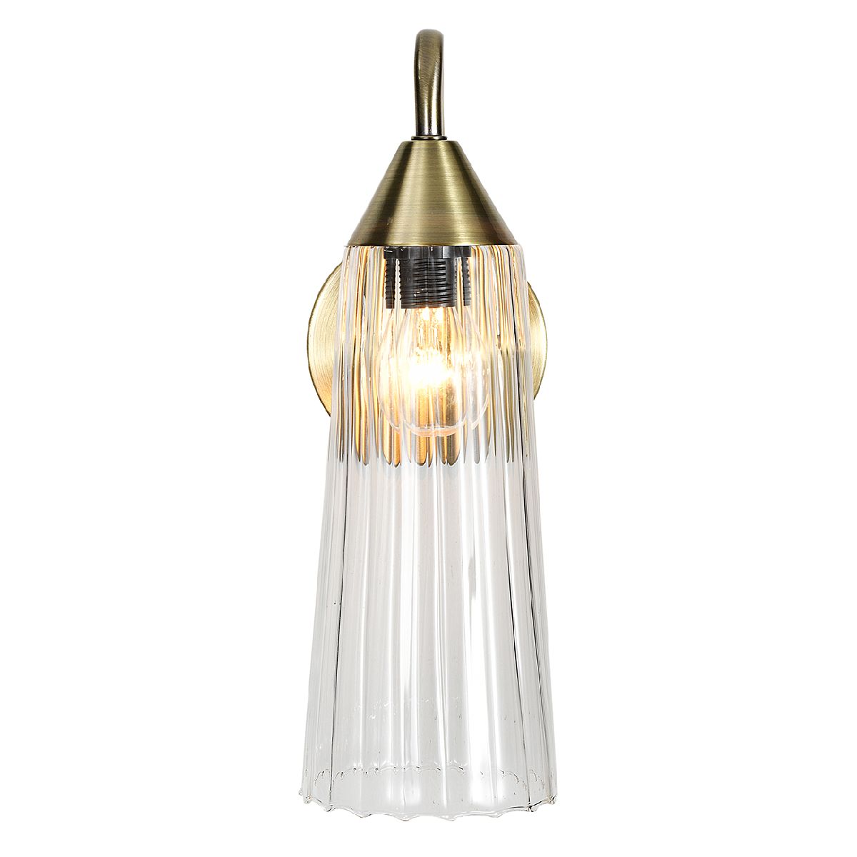 бра indigo campana 13028/1w brass v000508