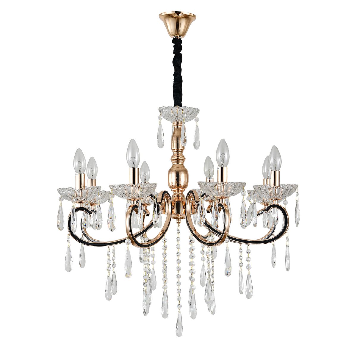 подвесная люстра escada scaleona 2105/8p gold