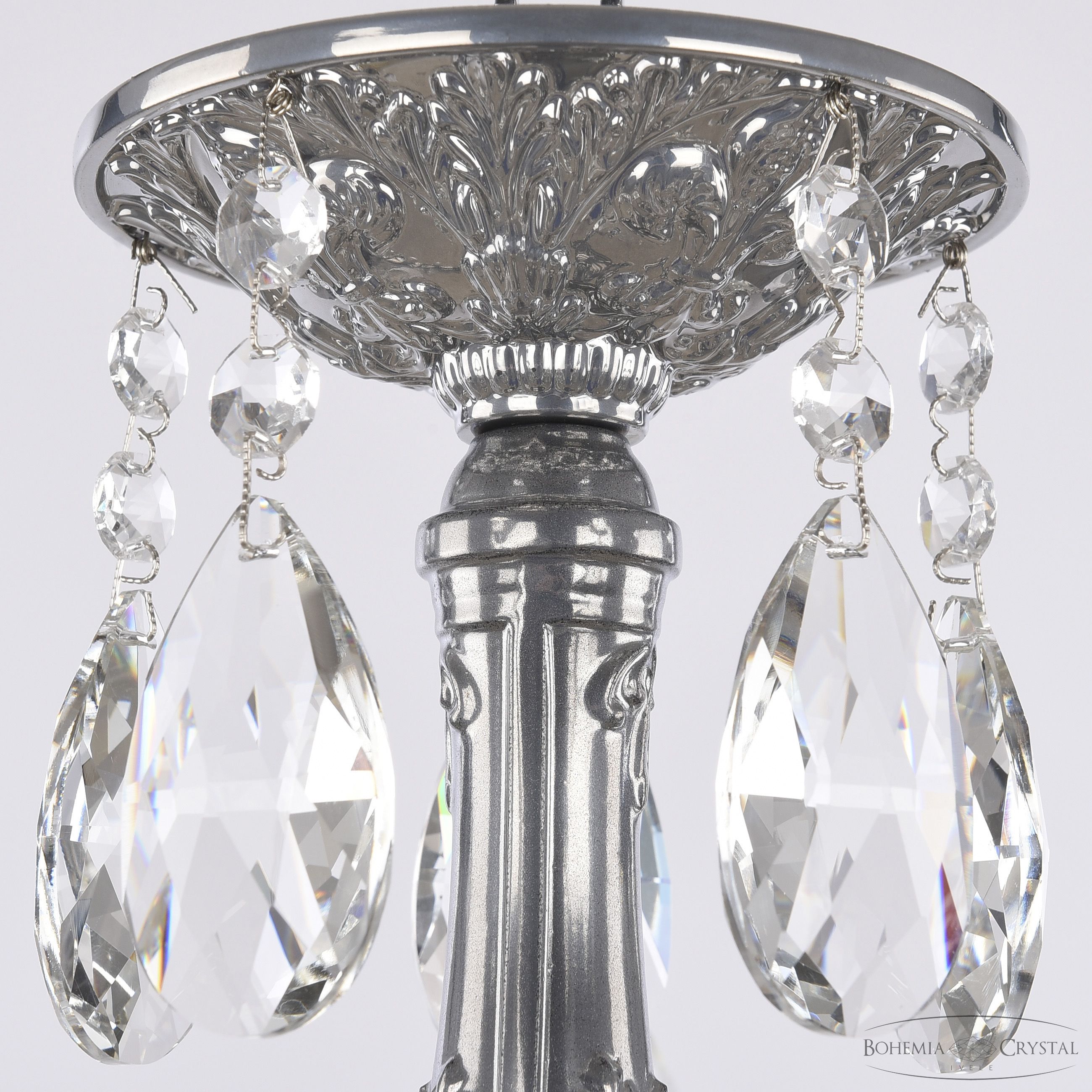 подвесная люстра bohemia ivele crystal al78101/5/175 a cg