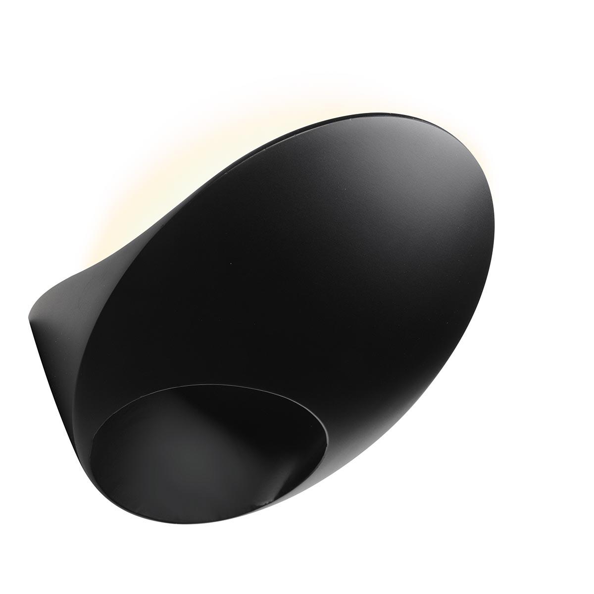 настенный светодиодный светильник iledex light flux zd8152-6w bk
