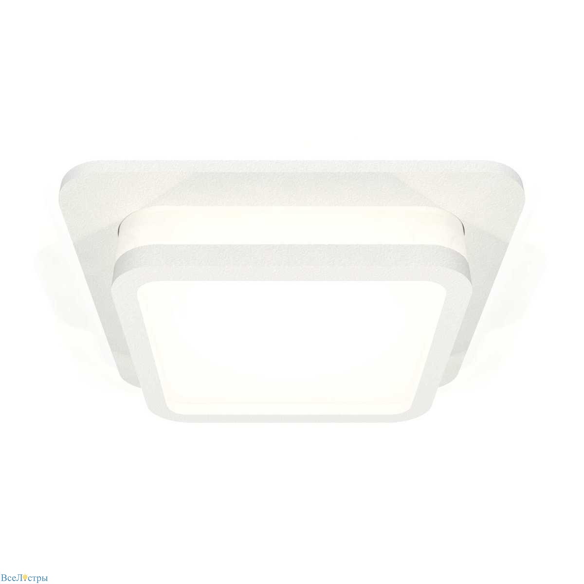 комплект встраиваемого светильника ambrella light techno spot xc (c7901, n7750) xc7901012
