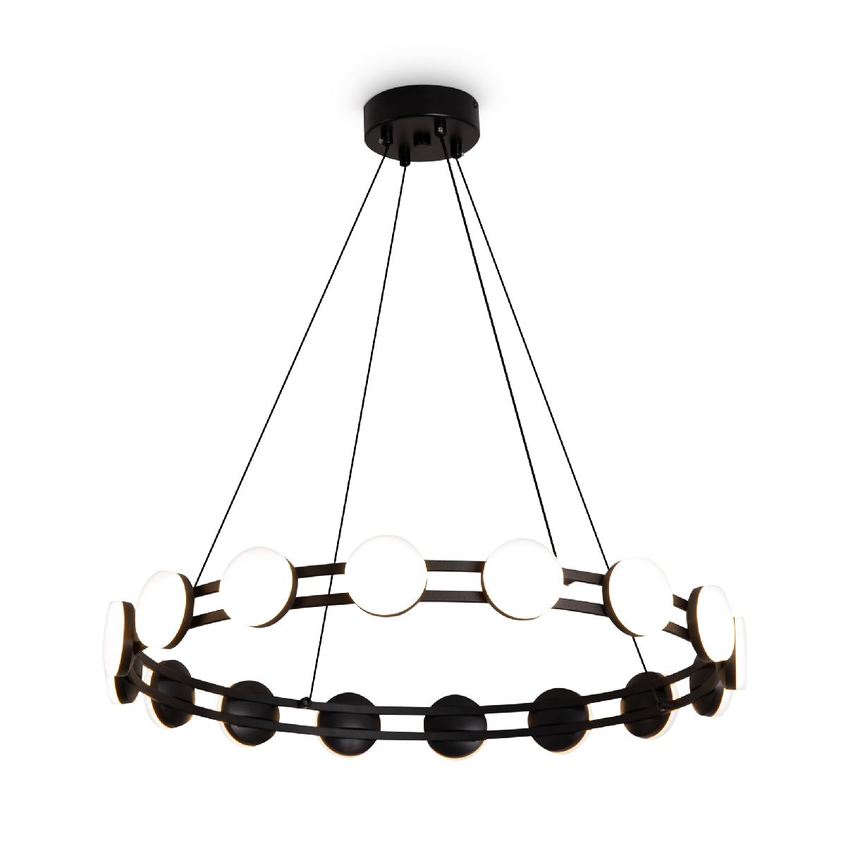 подвесная люстра freya collar fr6180pl-l32b