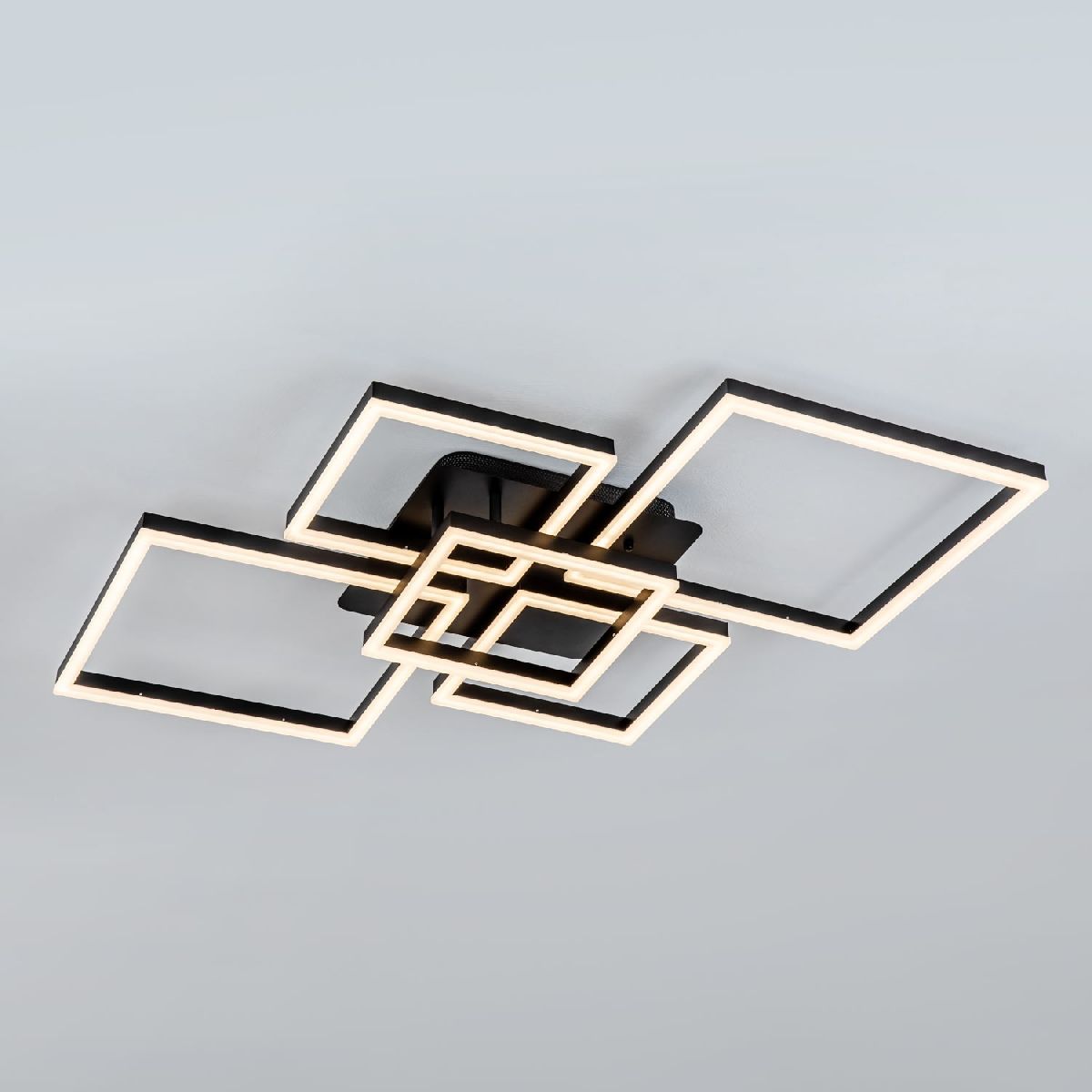 потолочная люстра led4u l11041-5 bk