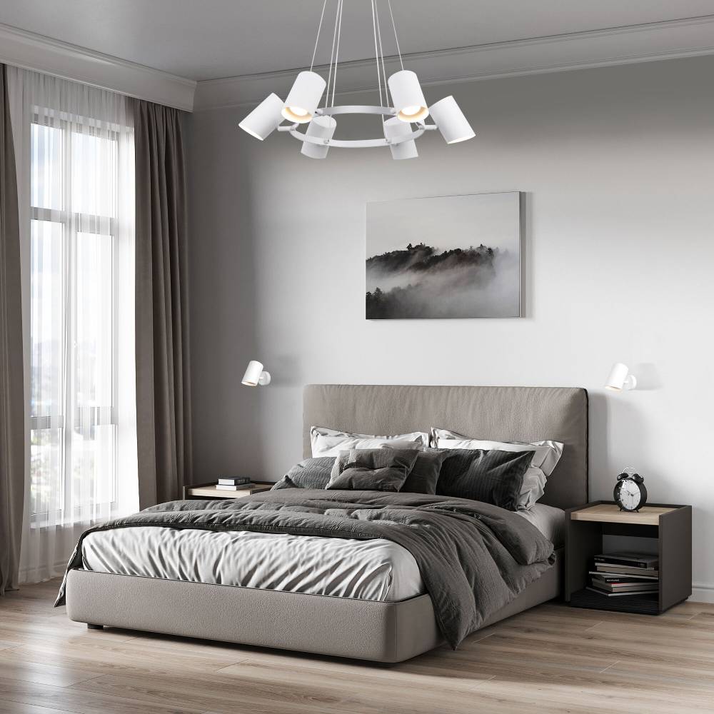 спот eurosvet splay 70147/1 белый a062035