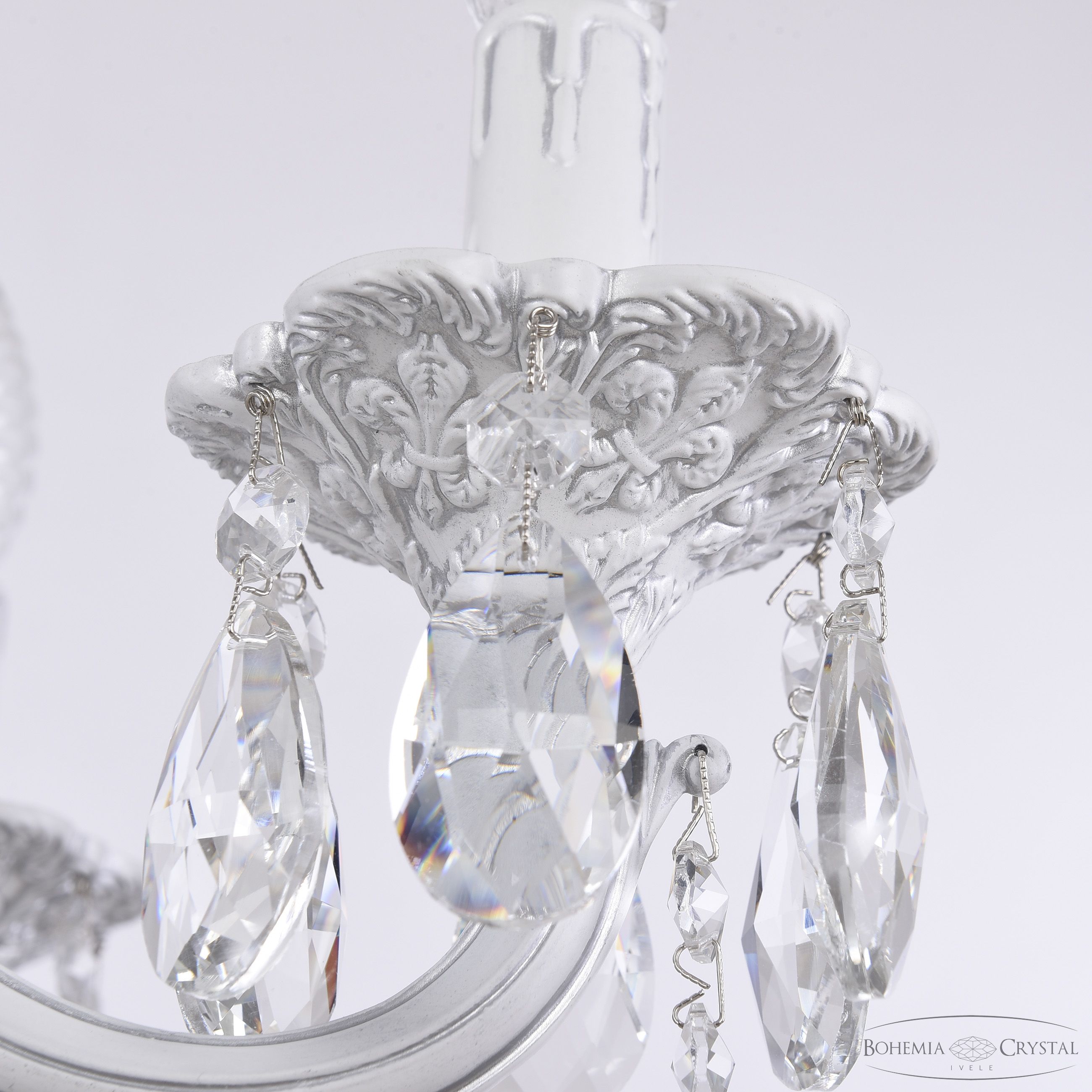 подвесная люстра bohemia ivele crystal al78101/6/175 b wmn