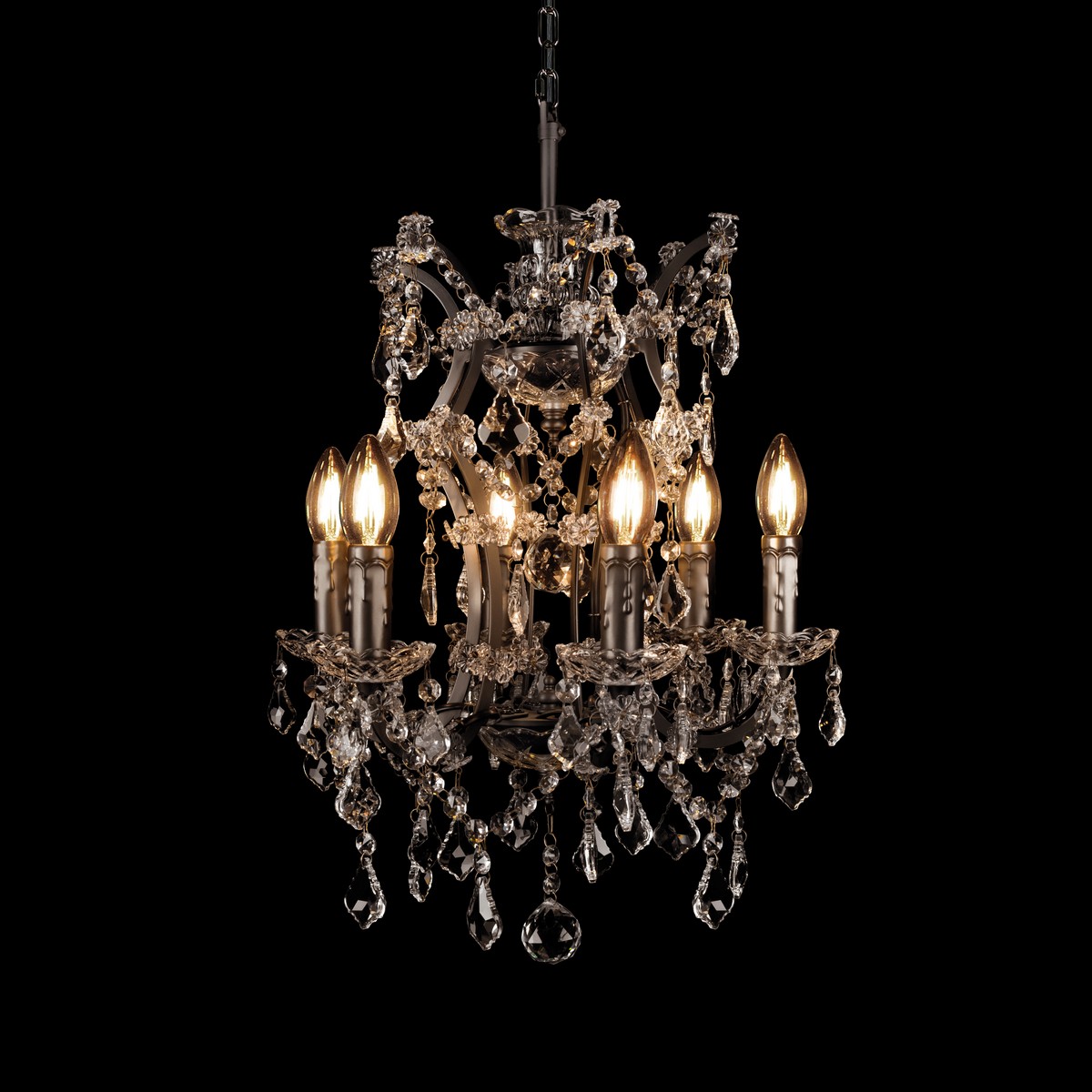 подвесная люстра loft it vaille crystal 10450/500