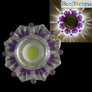 42235-9.0-001PL MR16+LED3W CL/PP