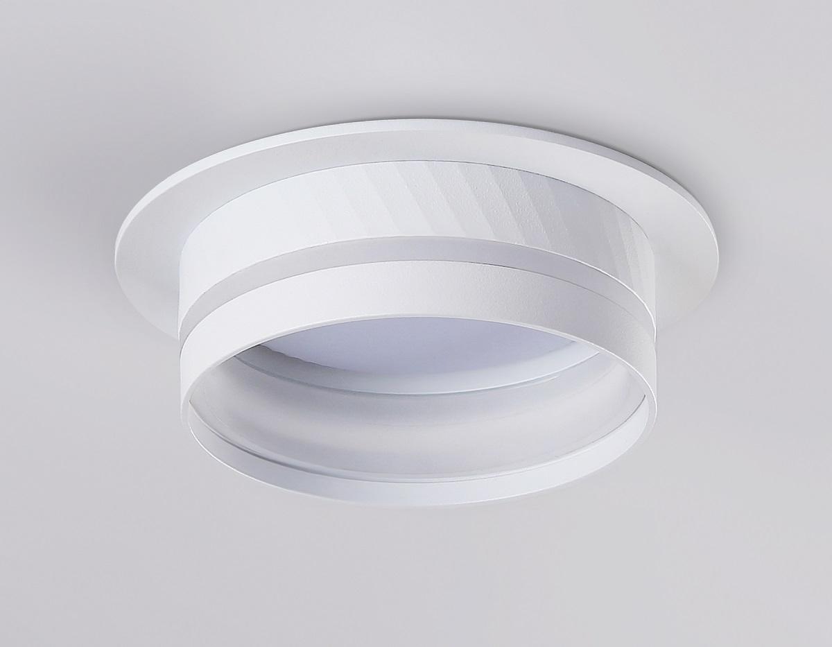 встраиваемый светильник ambrella light techno spot gx53 acrylic tech tn5218