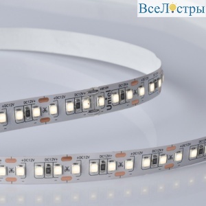 ULS-M14-2835-168LED/m-10mm-IP20-DC12V-14W/m-5M-4000K PROFI катушка в герметичной упаковке