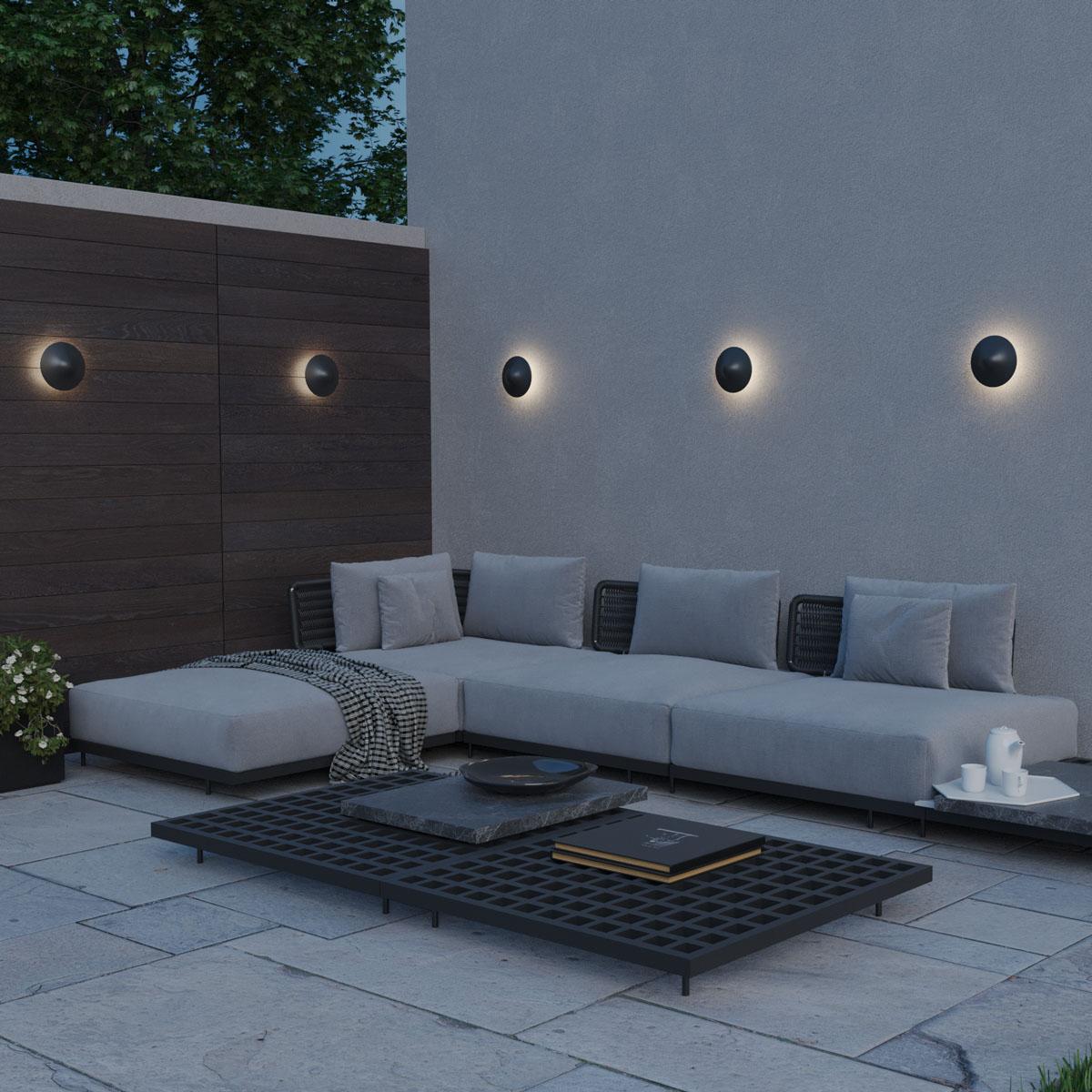 уличный настенный светодиодный светильник novotech street fung 359301