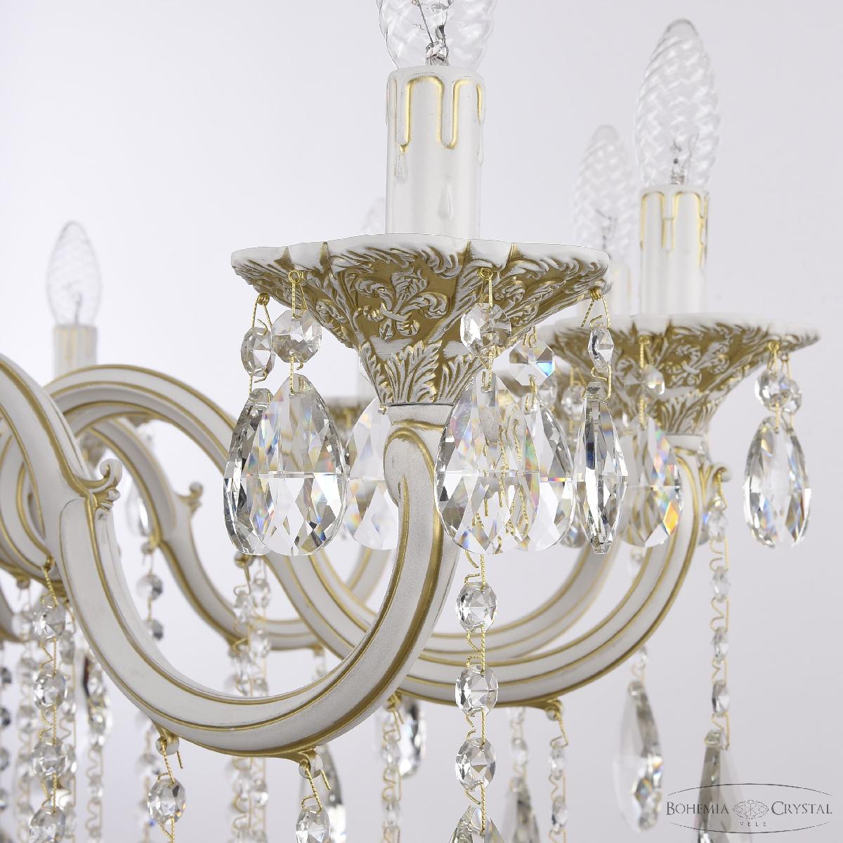 подвесная люстра bohemia ivele crystal al78101/12/300 b wmg