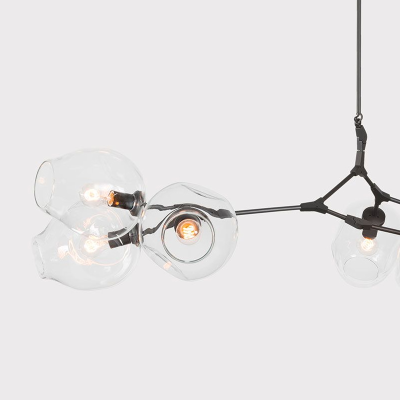 подвесная люстра delight collection bubble kg0579p-7 clear