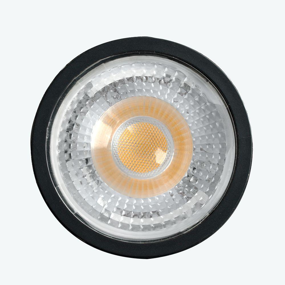лампа светодиодная feron gu10 7w 4000k черная lb-1607 48955